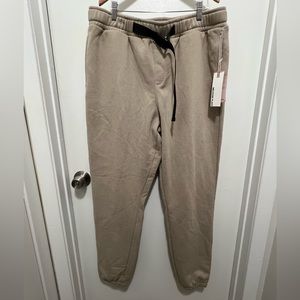 NWT Tan Melrose Place Men’s joggers
